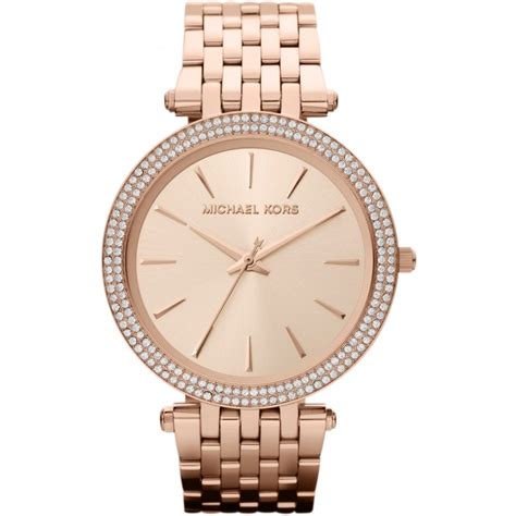 michael kors mk3192 rosegold|Michael Kors Darci Three.